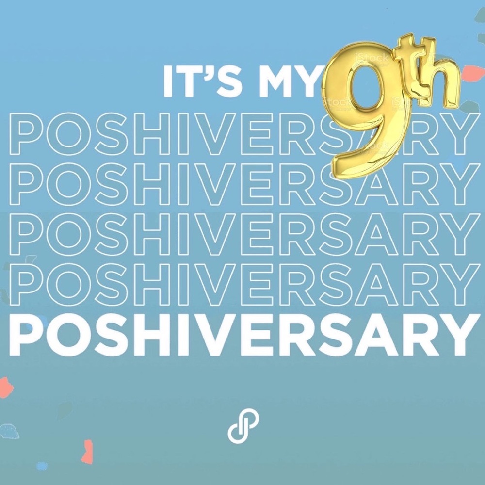 9th Poshiversary…. Poshmark Change my life. - Picture 1 of 5